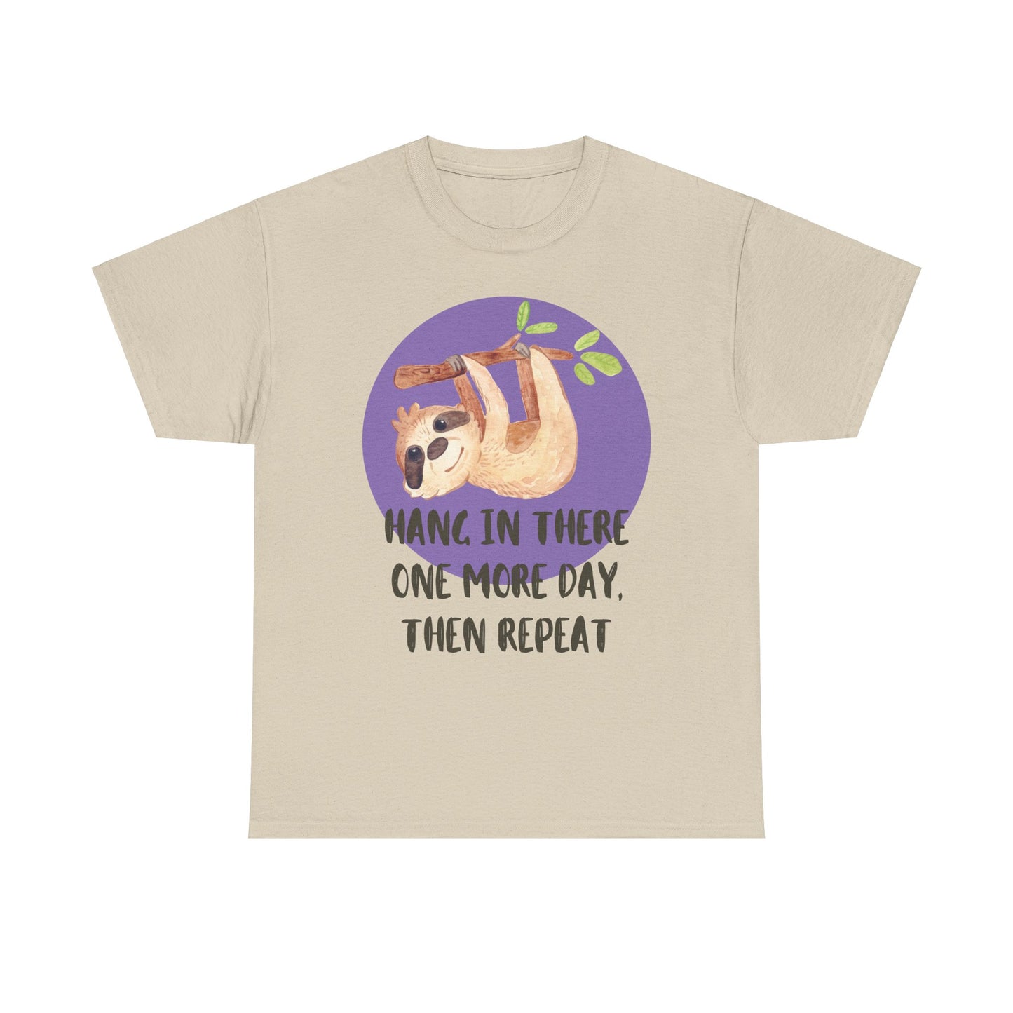Hang In There — Sloth Spirit Tee for Daily Resilience