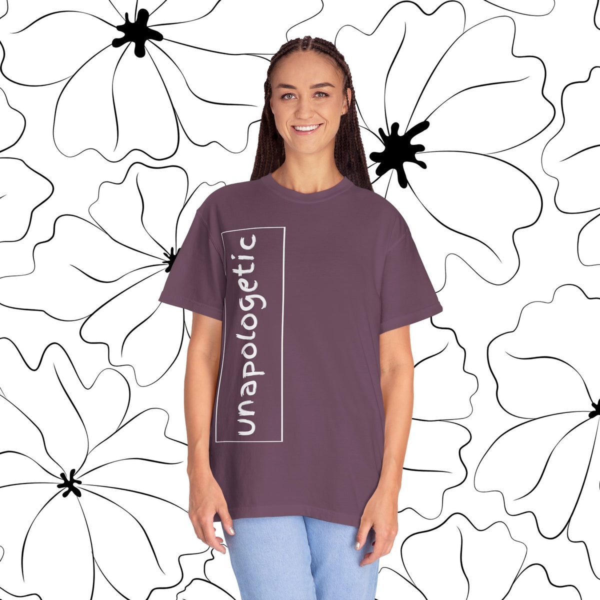 Unapologetic Statement Shirt | Comfort Colors® Bold Empowerment Tee | Radical Authenticity Graphic Top