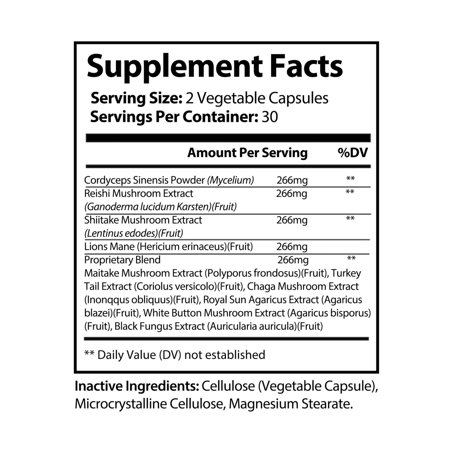 Mushroom Blend – Ancient Fungi for Vitality, Focus & Kapha Balance