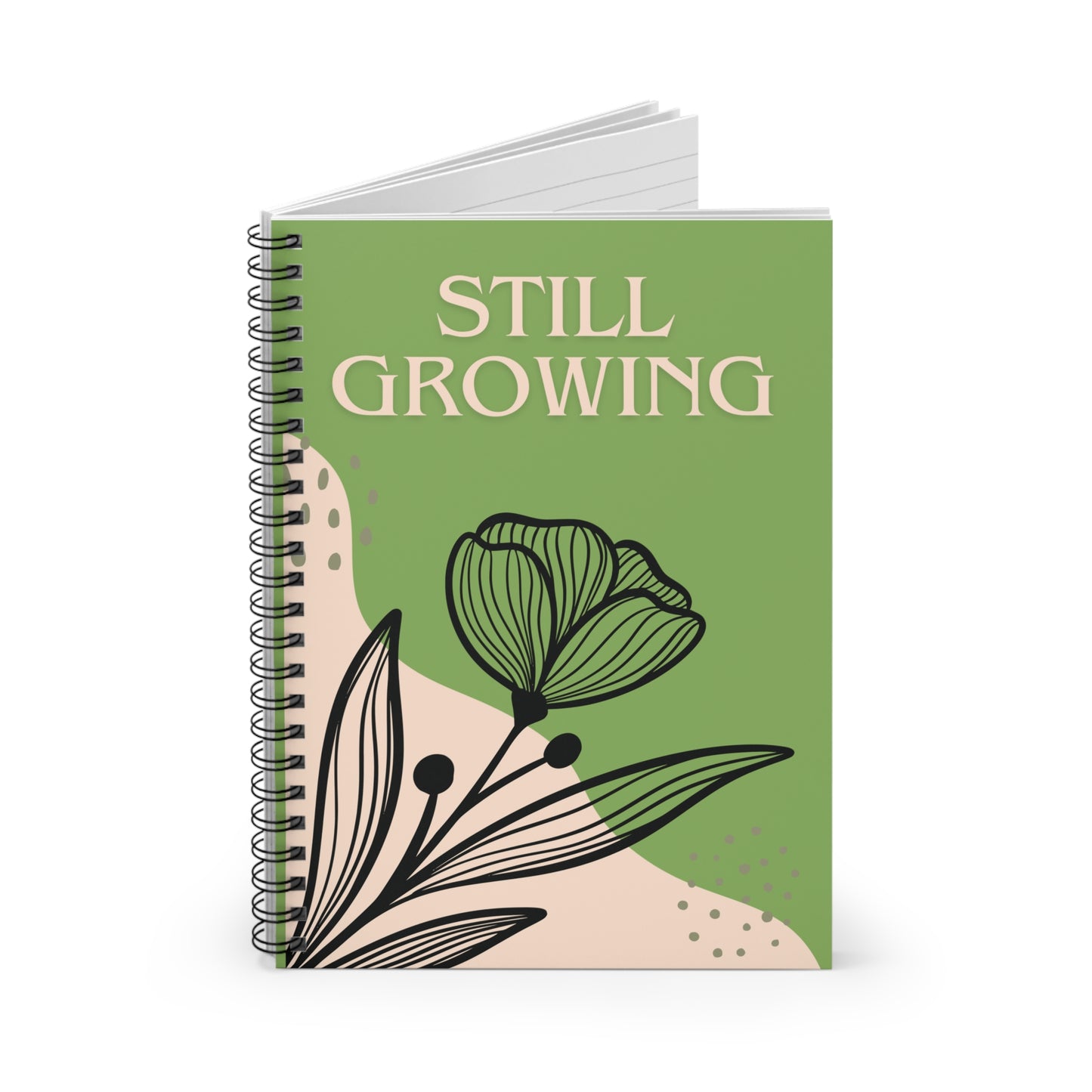 Still Growing – Bold Botanical Spiral Journal