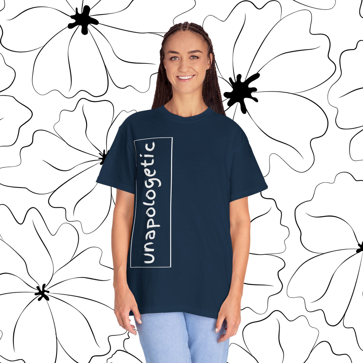Unapologetic Statement Shirt | Comfort Colors® Bold Empowerment Tee | Radical Authenticity Graphic Top