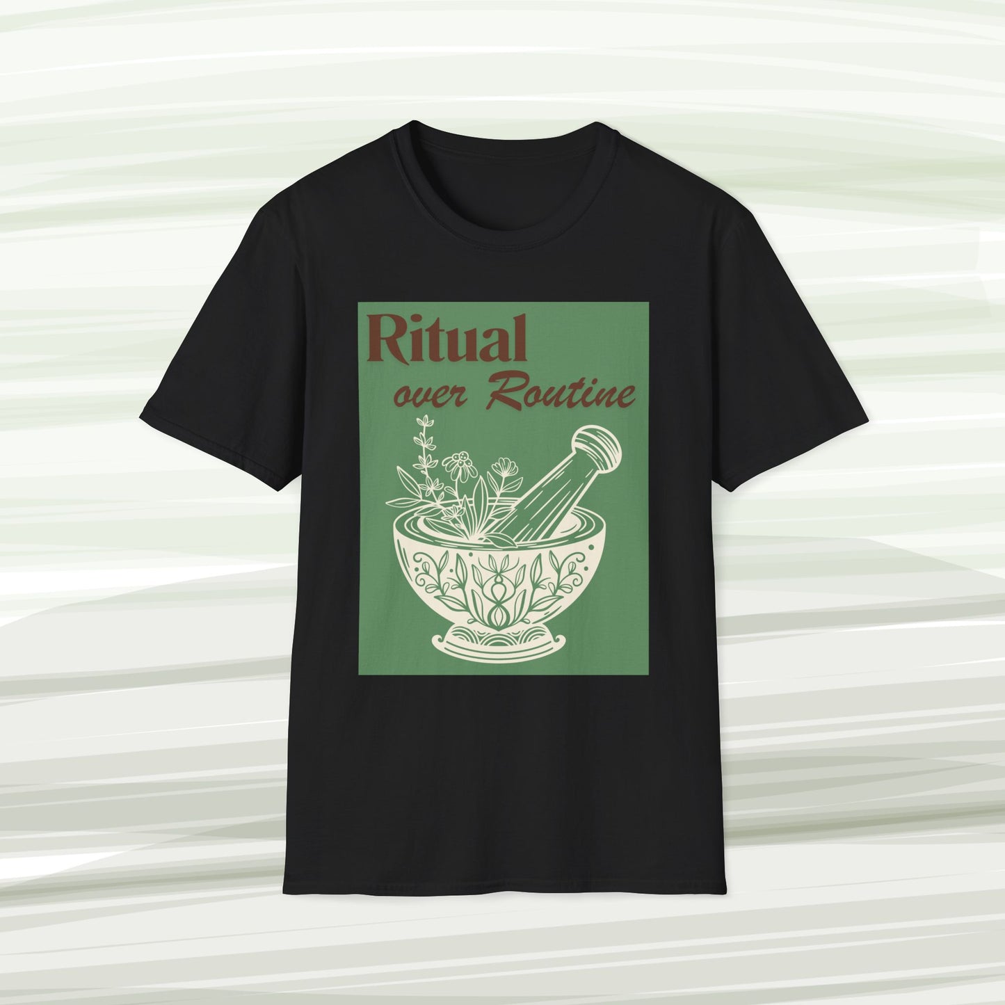 Ritual over Routine – Mindful Living T-Shirt