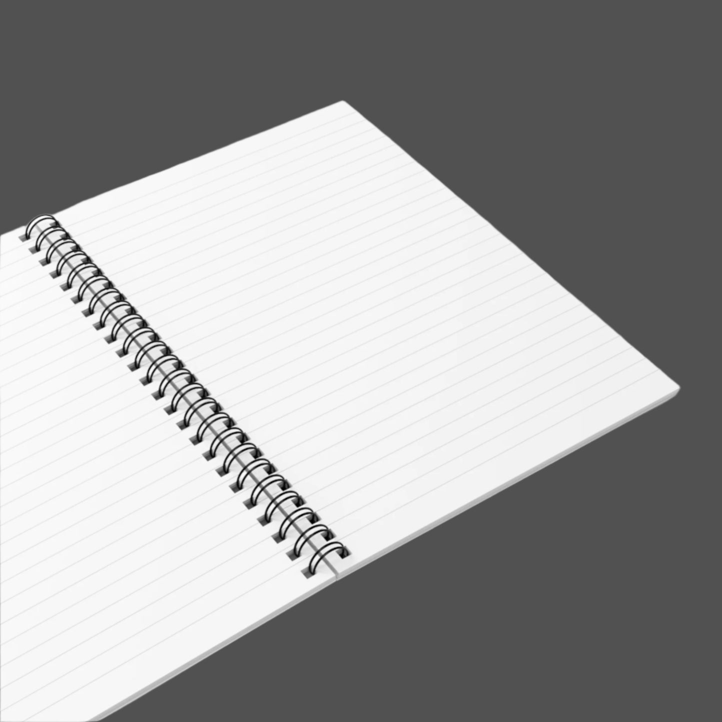 Calm & Create — Vibrant Spiral Notebook for Journaling & Doodling