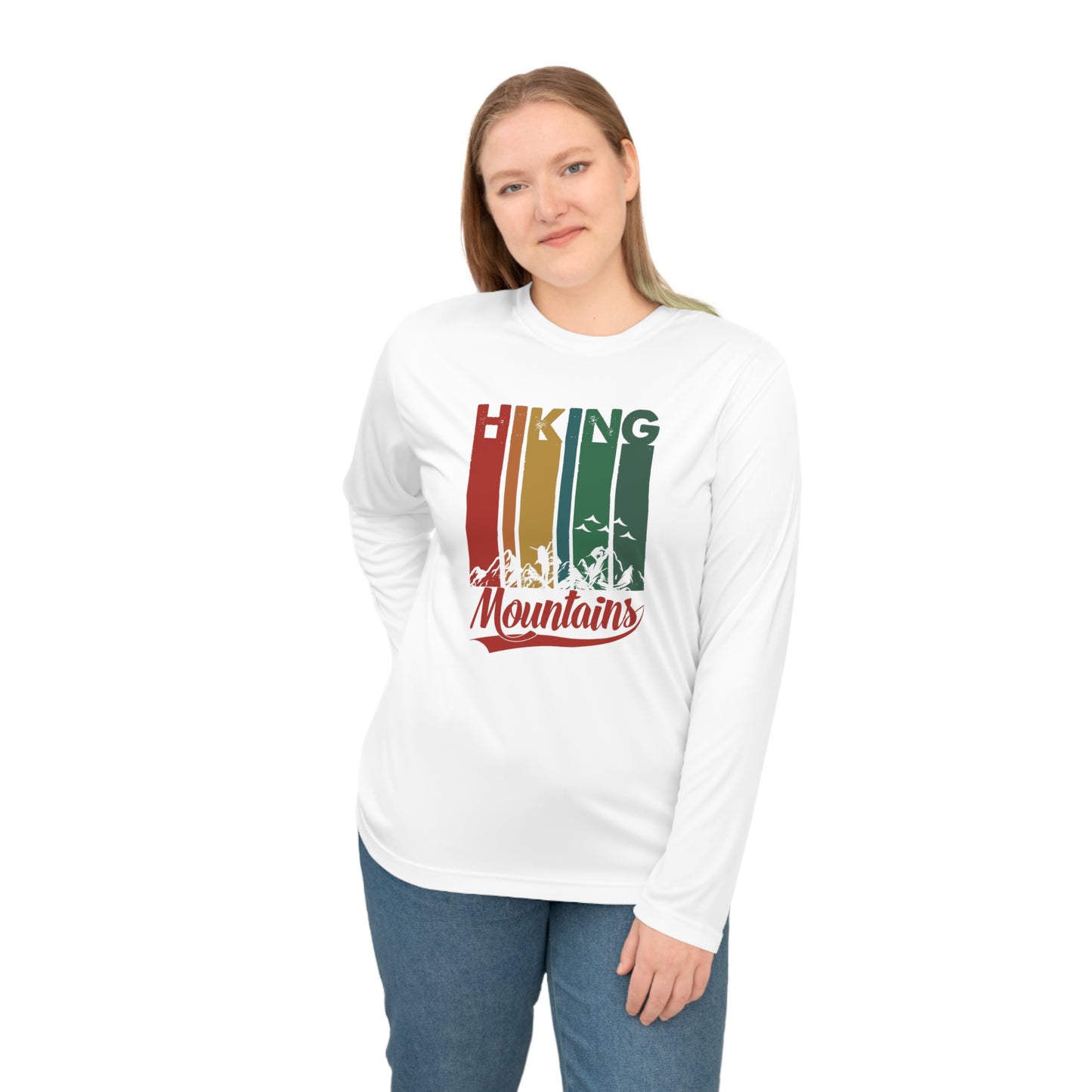 Hiking Mountains – Long Sleeve Dri-Fit Shirt