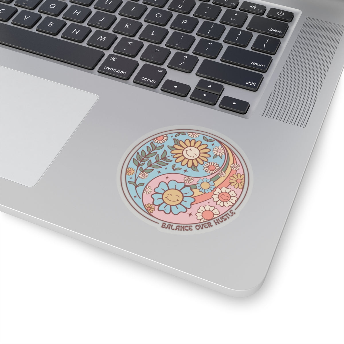 Balance Over Hustle Kiss-Cut Stickers