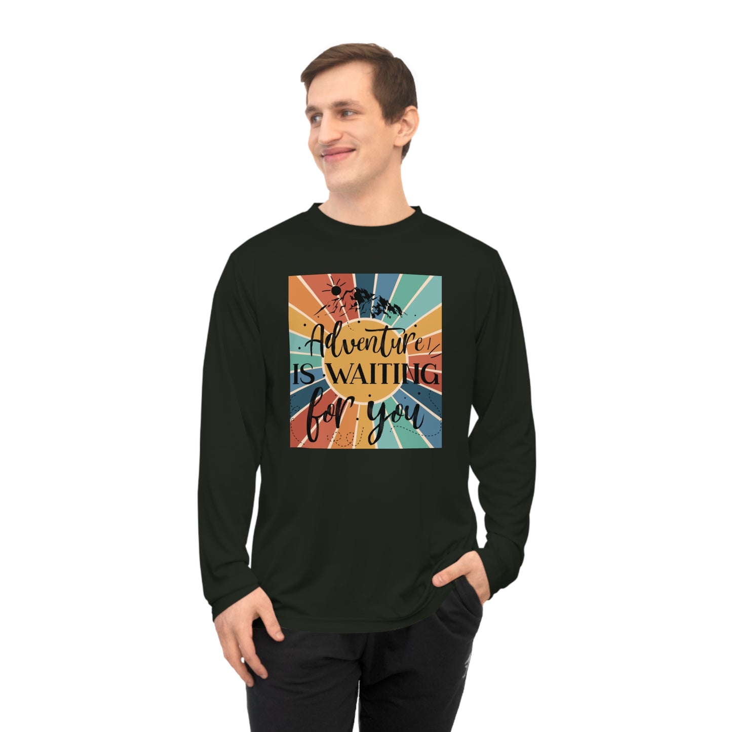 Adventure is Waiting for You – Dri-Fit Long Sleeve Tee