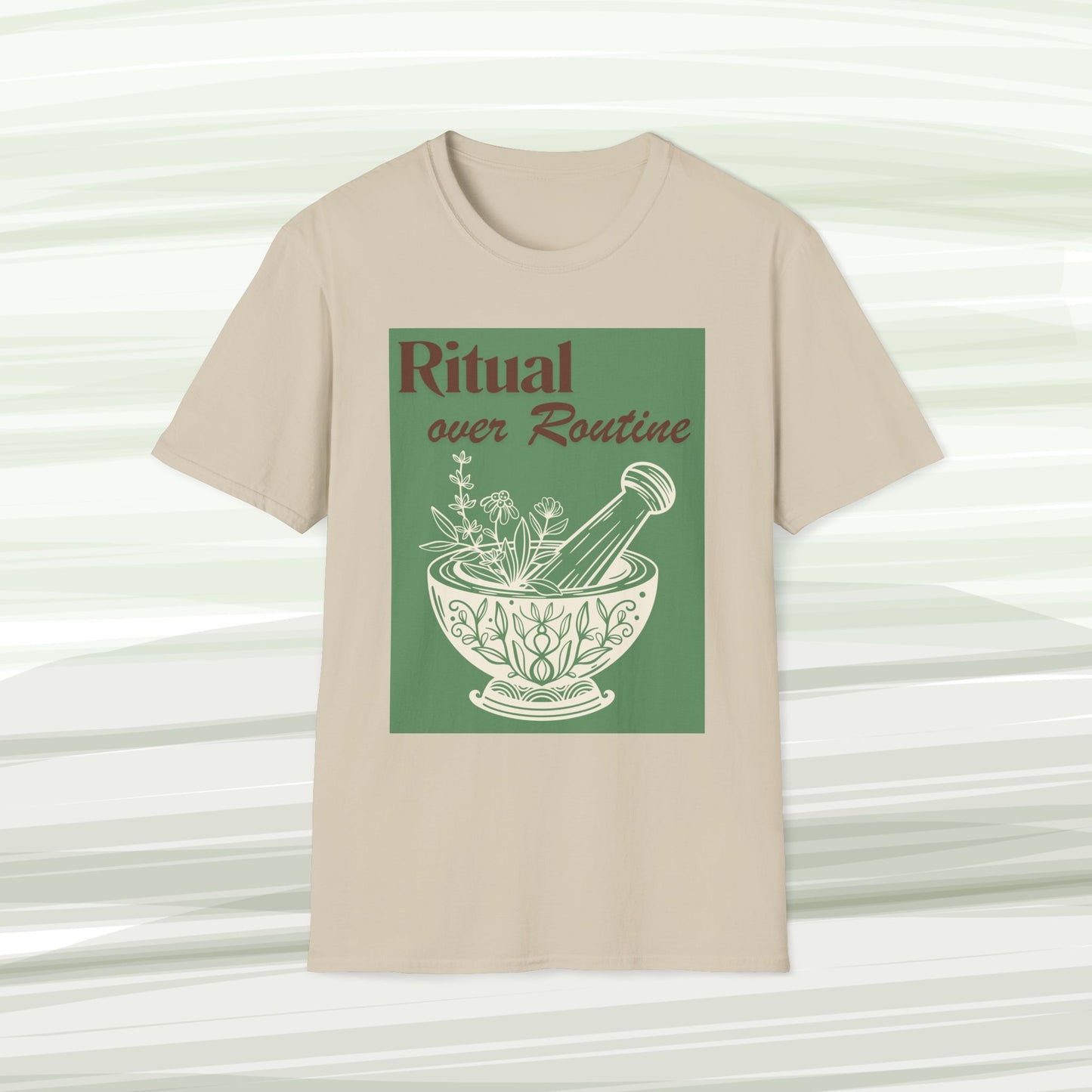 Ritual over Routine – Mindful Living T-Shirt
