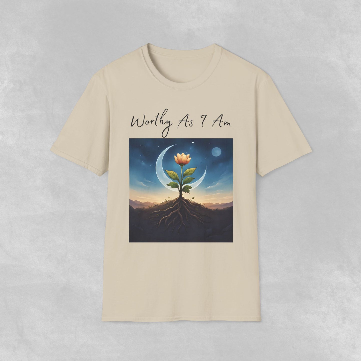Worthy As I Am Botanical Tee