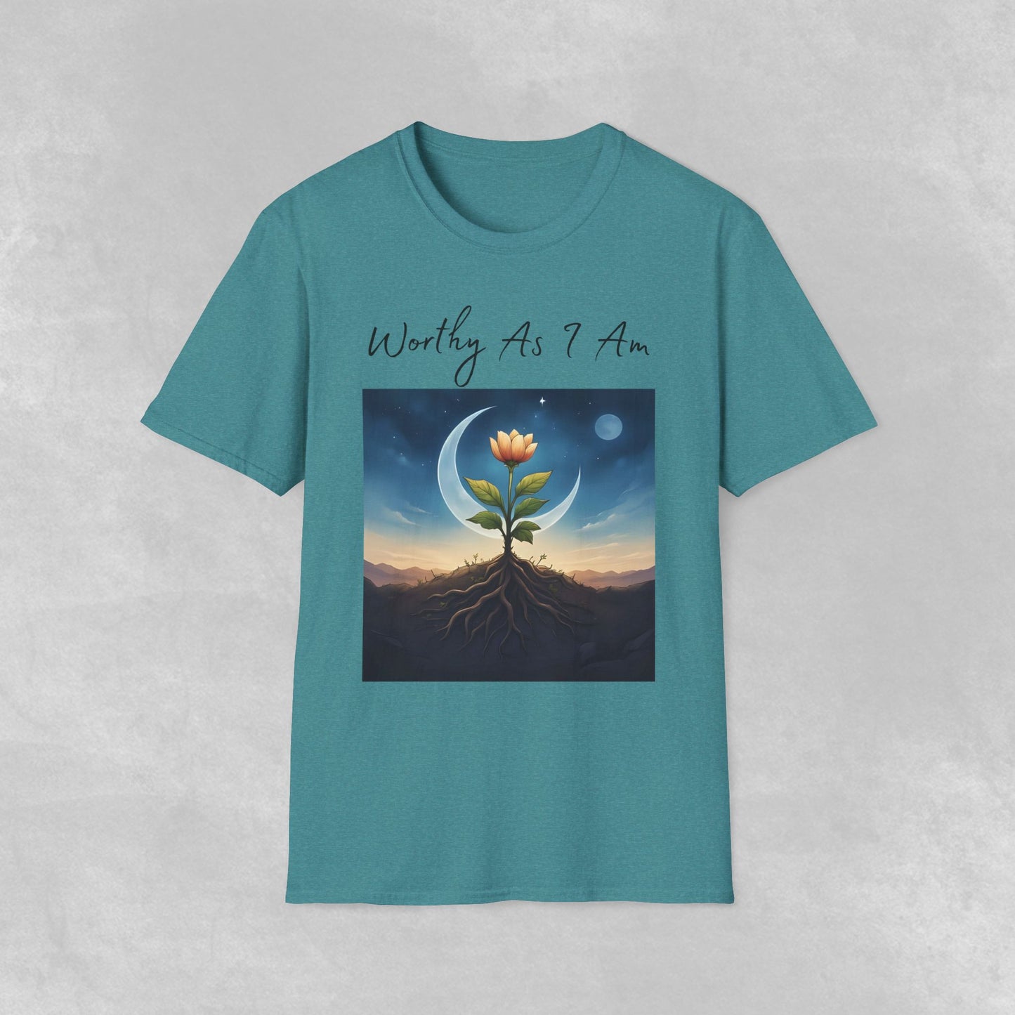 Worthy As I Am Botanical Tee