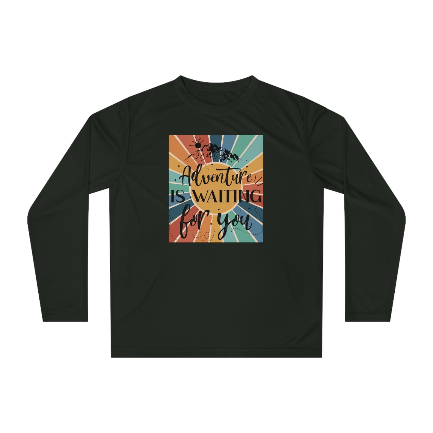 Adventure is Waiting for You – Dri-Fit Long Sleeve Tee