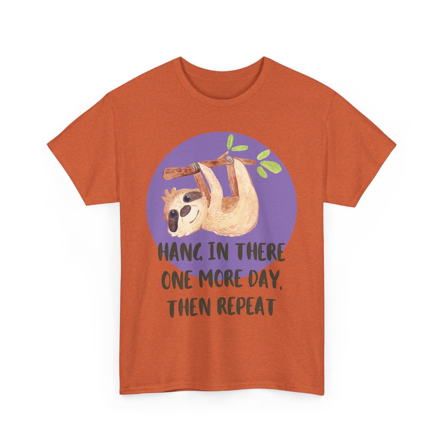 Hang In There — Sloth Spirit Tee for Daily Resilience