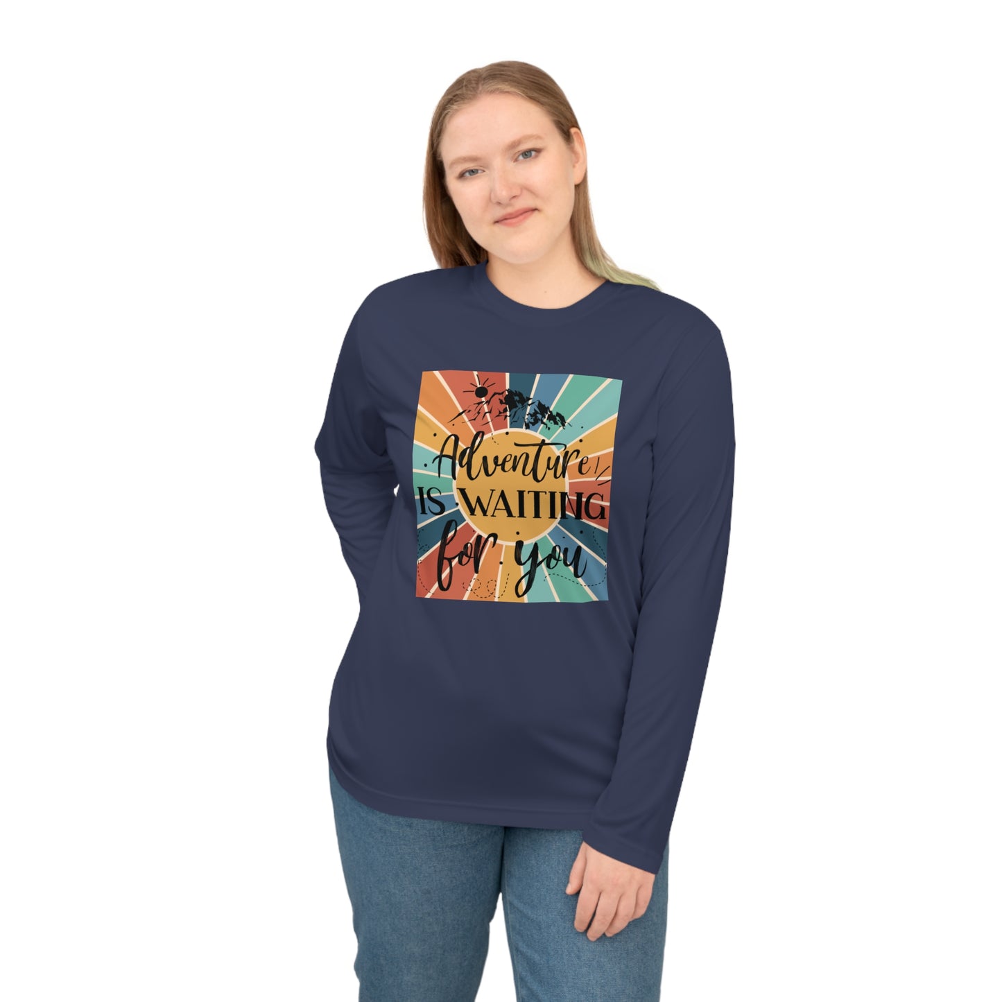 Adventure is Waiting for You – Dri-Fit Long Sleeve Tee