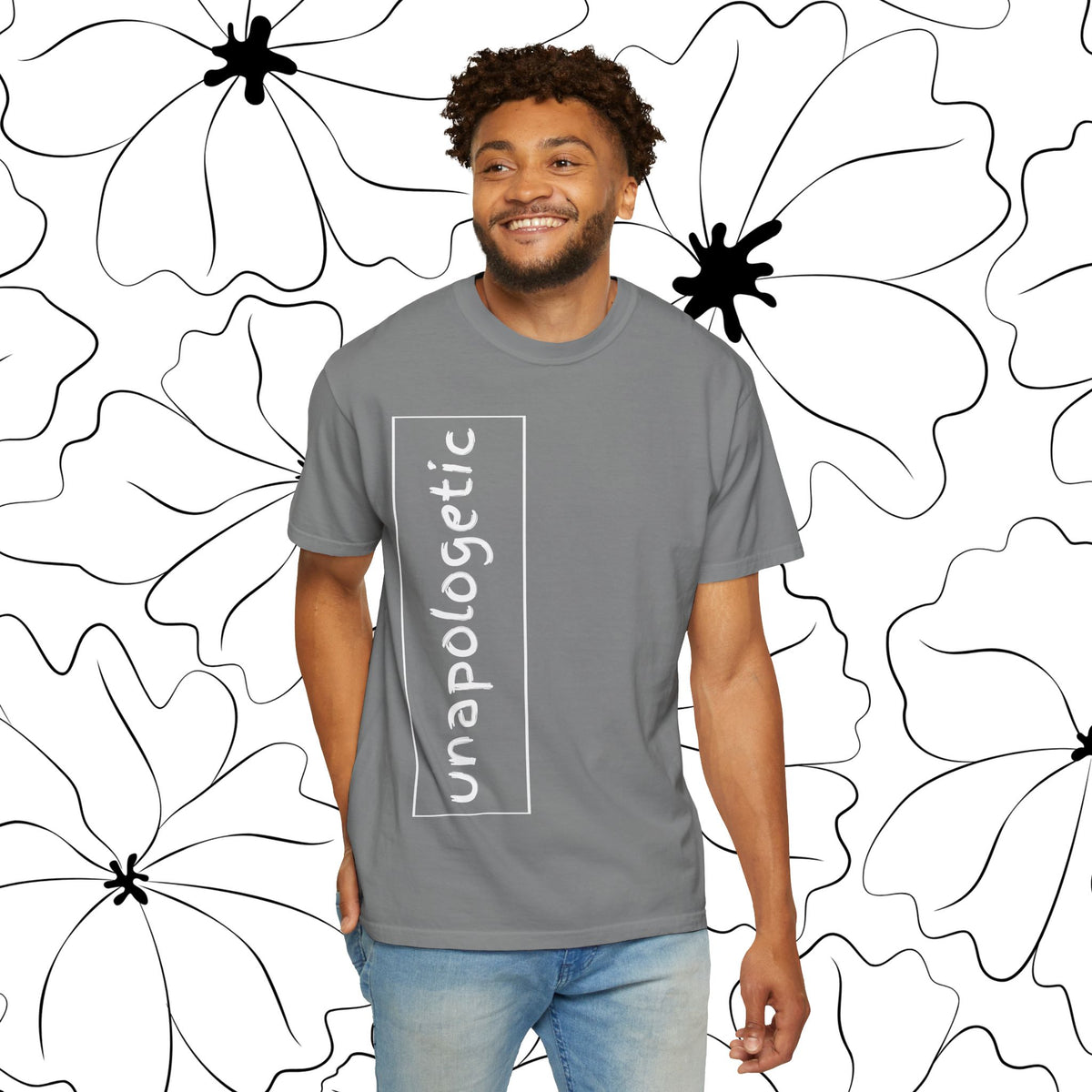 Unapologetic Statement Shirt | Comfort Colors® Bold Empowerment Tee | Radical Authenticity Graphic Top