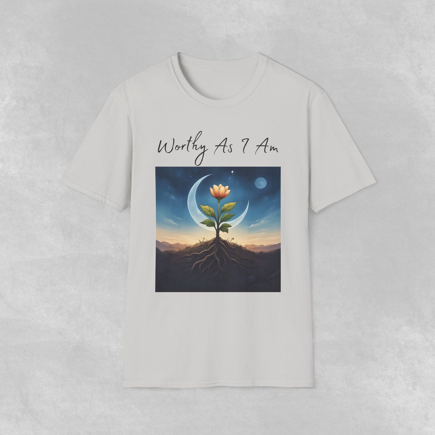 Worthy As I Am Botanical Tee
