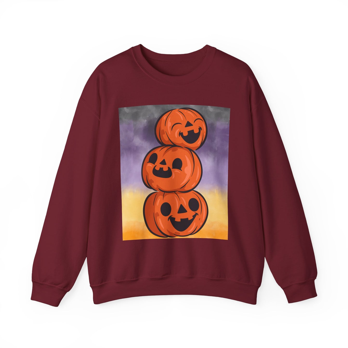 3 Pumpkins Unisex Heavy Blend™ Crewneck Sweatshirt