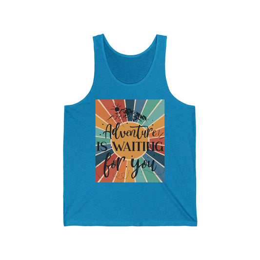 Adventure Is Awaiting You – Nature Lover’s Unisex Tank Top