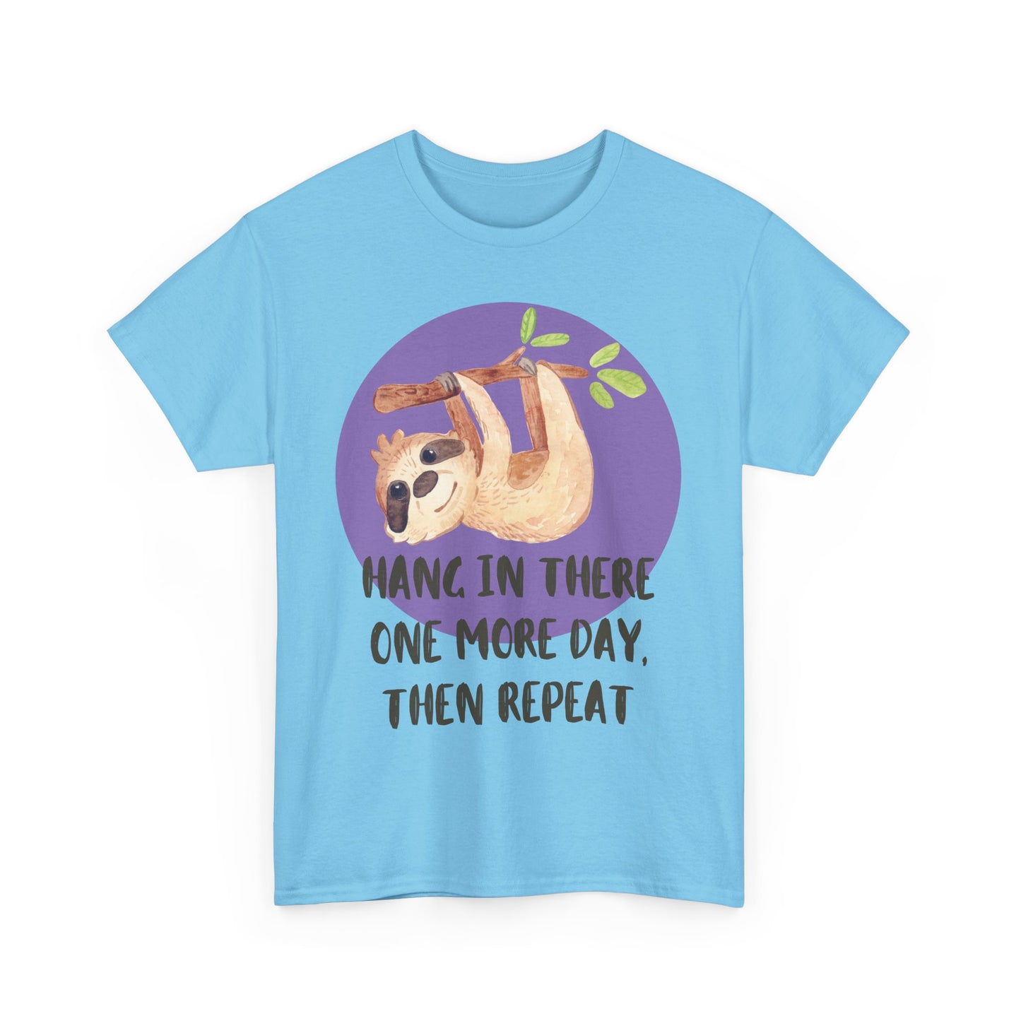 Hang In There — Sloth Spirit Tee for Daily Resilience
