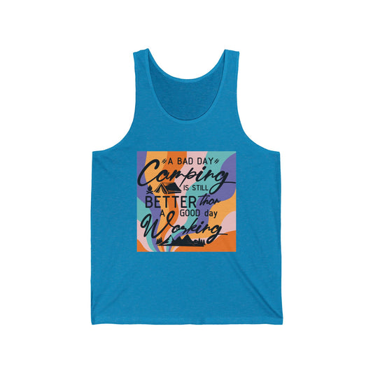 A Bad Day Camping Tank Top