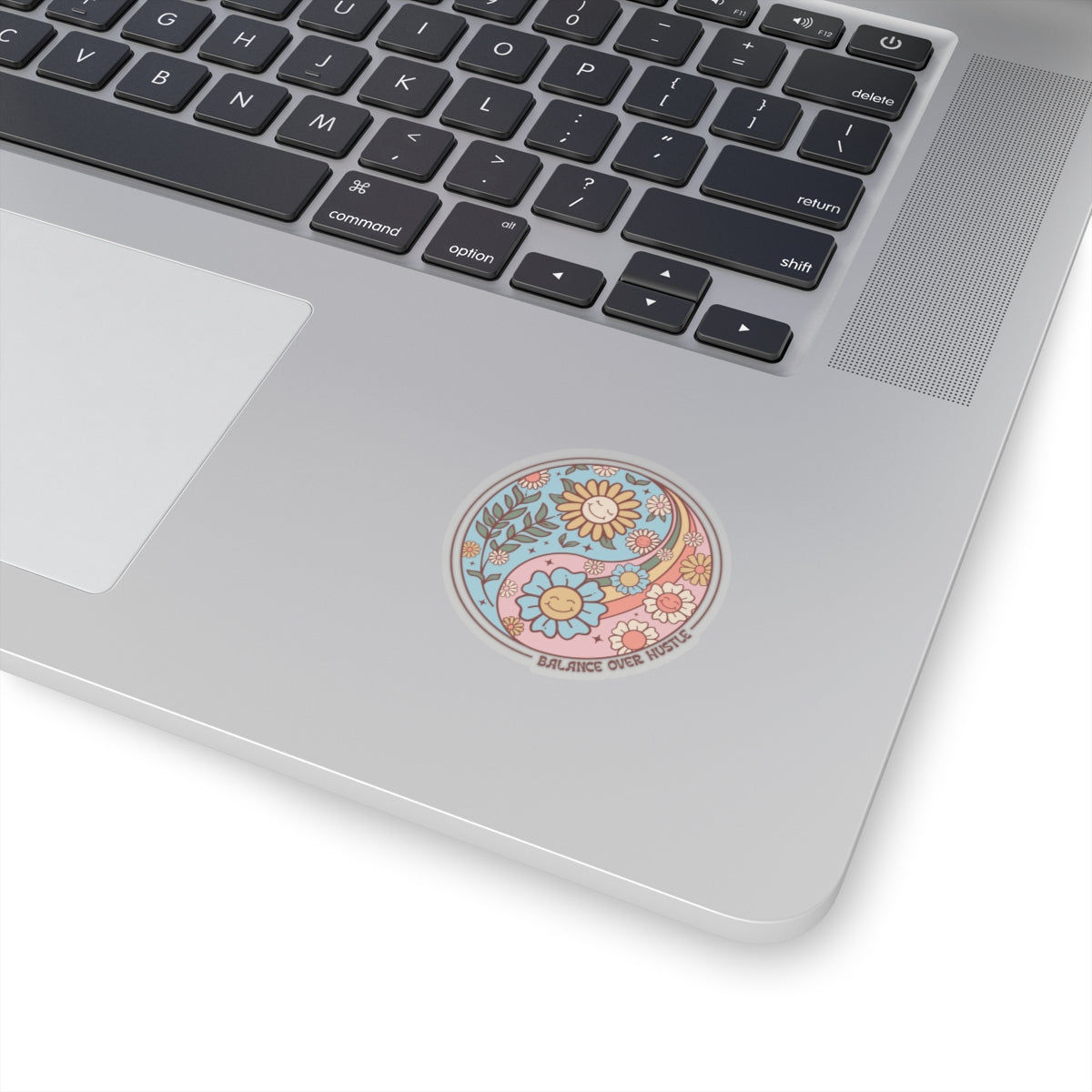 Balance Over Hustle Kiss-Cut Stickers