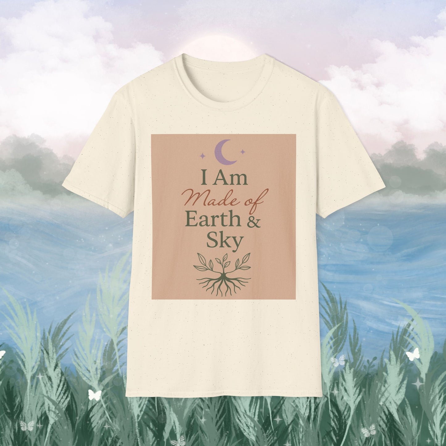 I Am Made of Earth & Sky Tee – Sacred Balance Statement Shirt