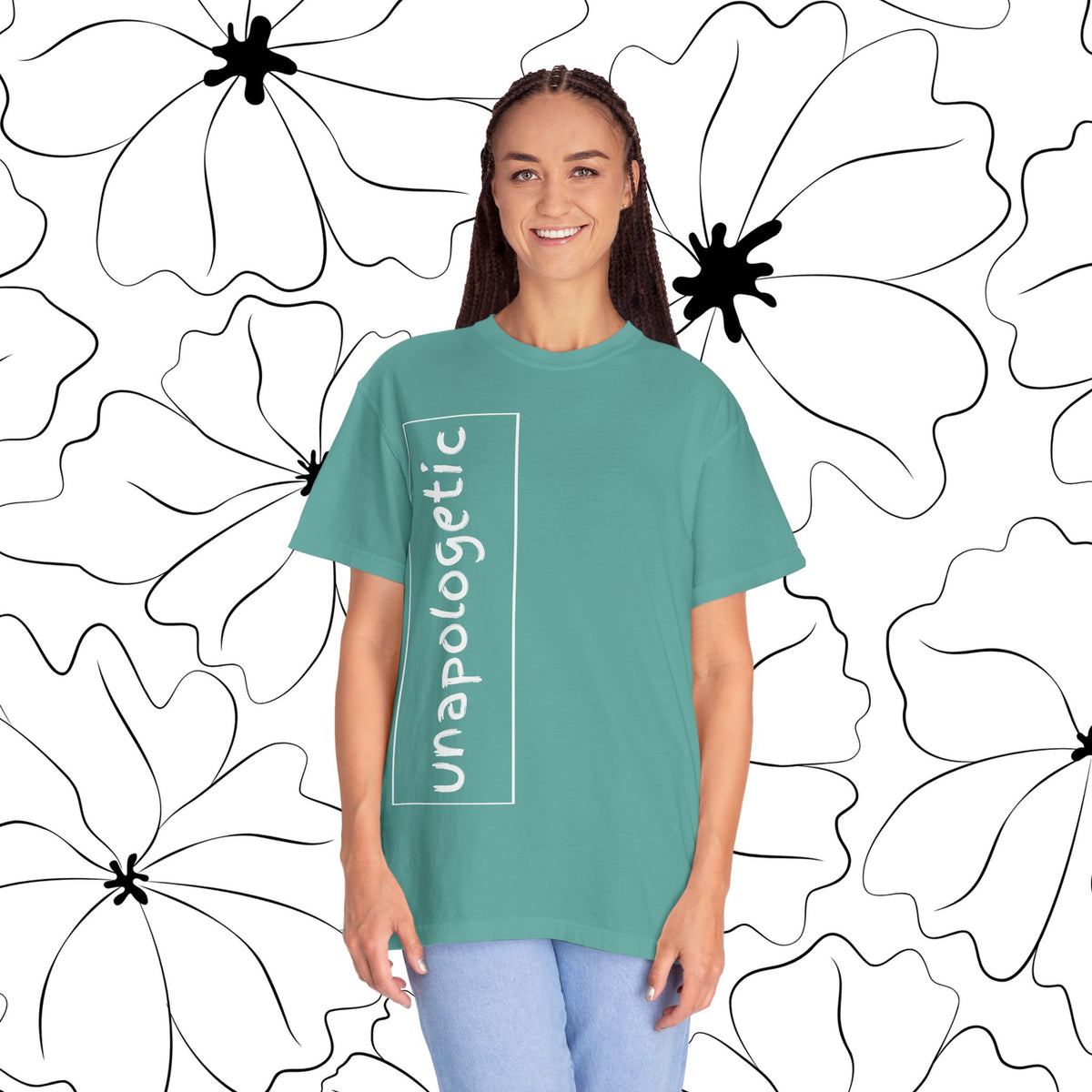 Unapologetic Statement Shirt | Comfort Colors® Bold Empowerment Tee | Radical Authenticity Graphic Top