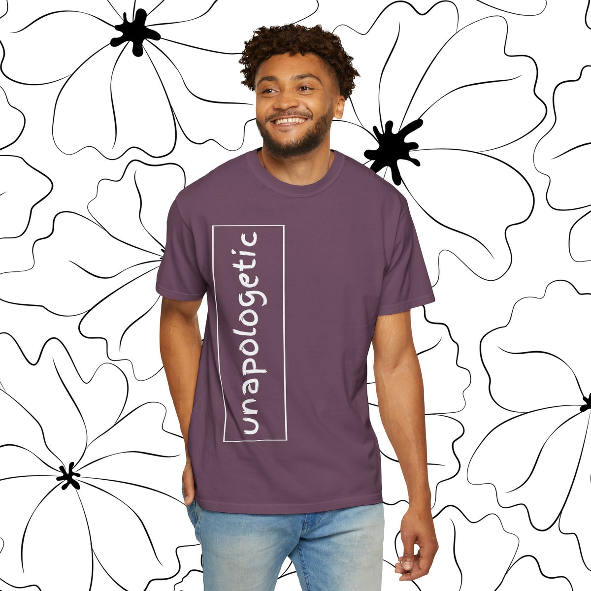 Unapologetic Statement Shirt | Comfort Colors® Bold Empowerment Tee | Radical Authenticity Graphic Top