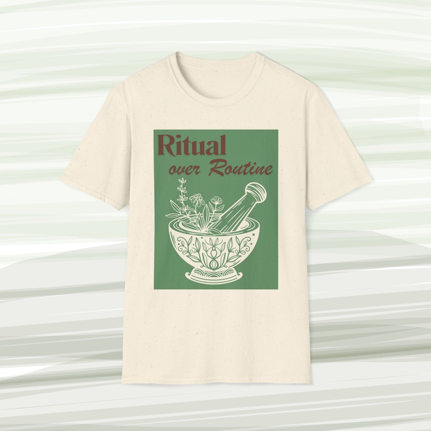 Ritual over Routine – Mindful Living T-Shirt
