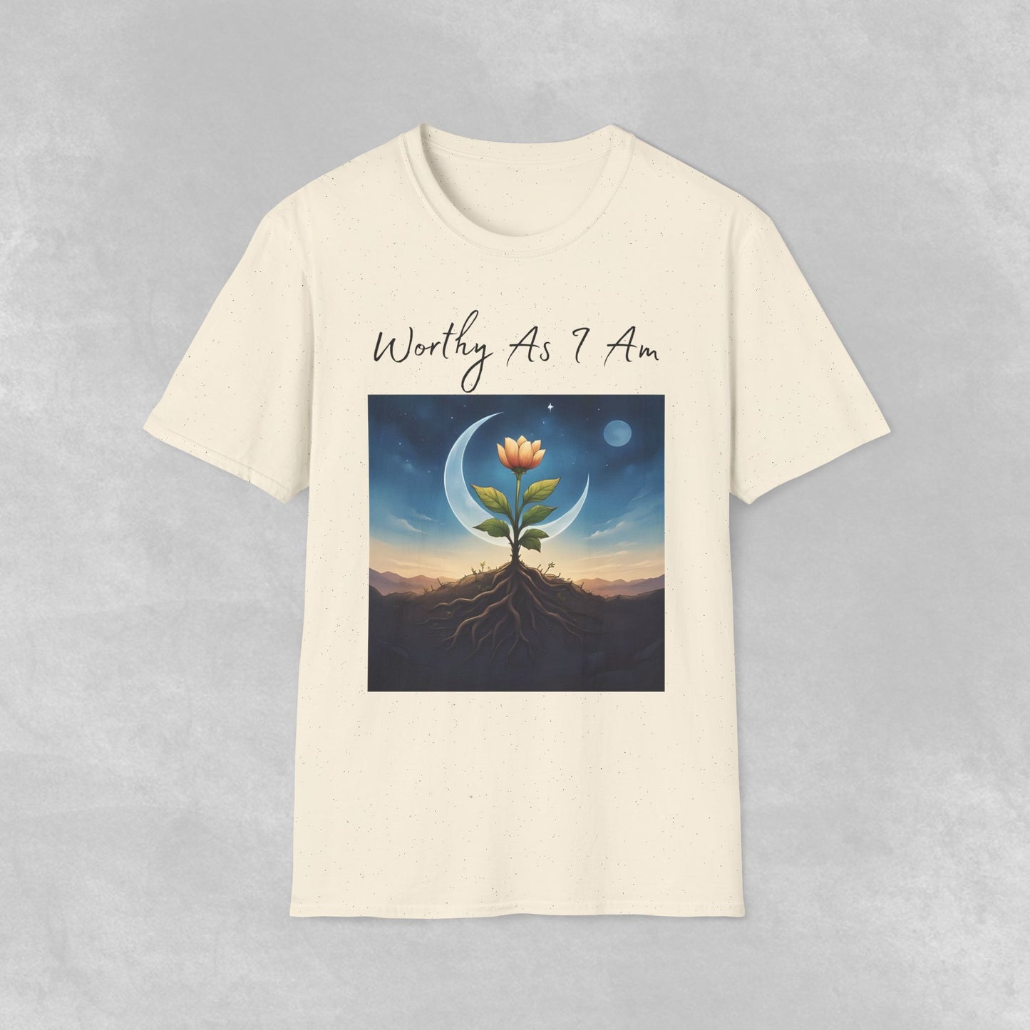 Worthy As I Am Botanical Tee