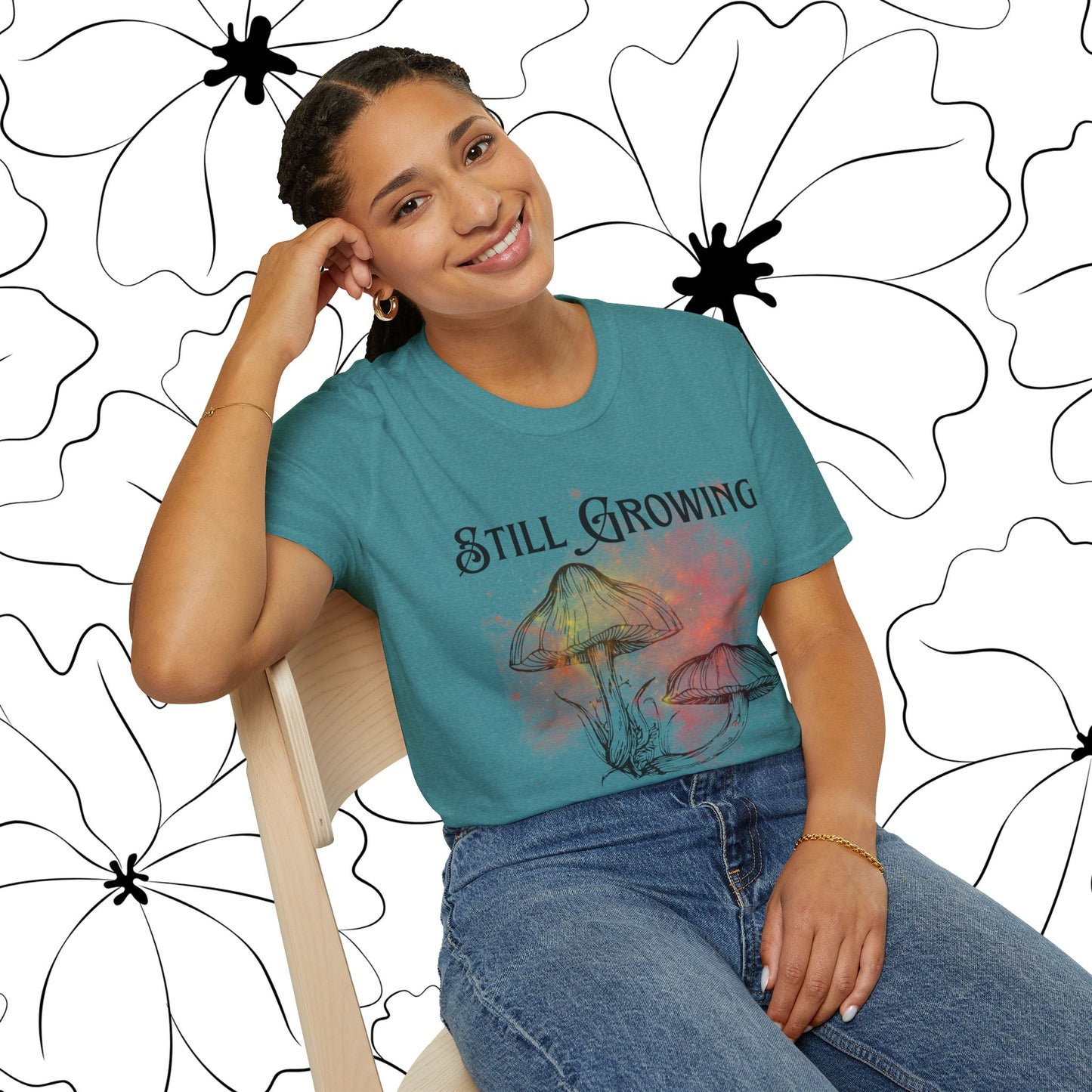 Still Growing Botanical T-Shirt