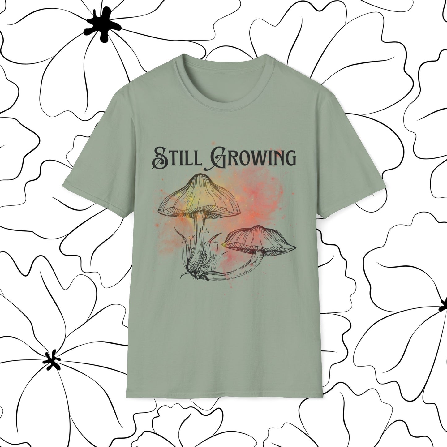 Still Growing Botanical T-Shirt