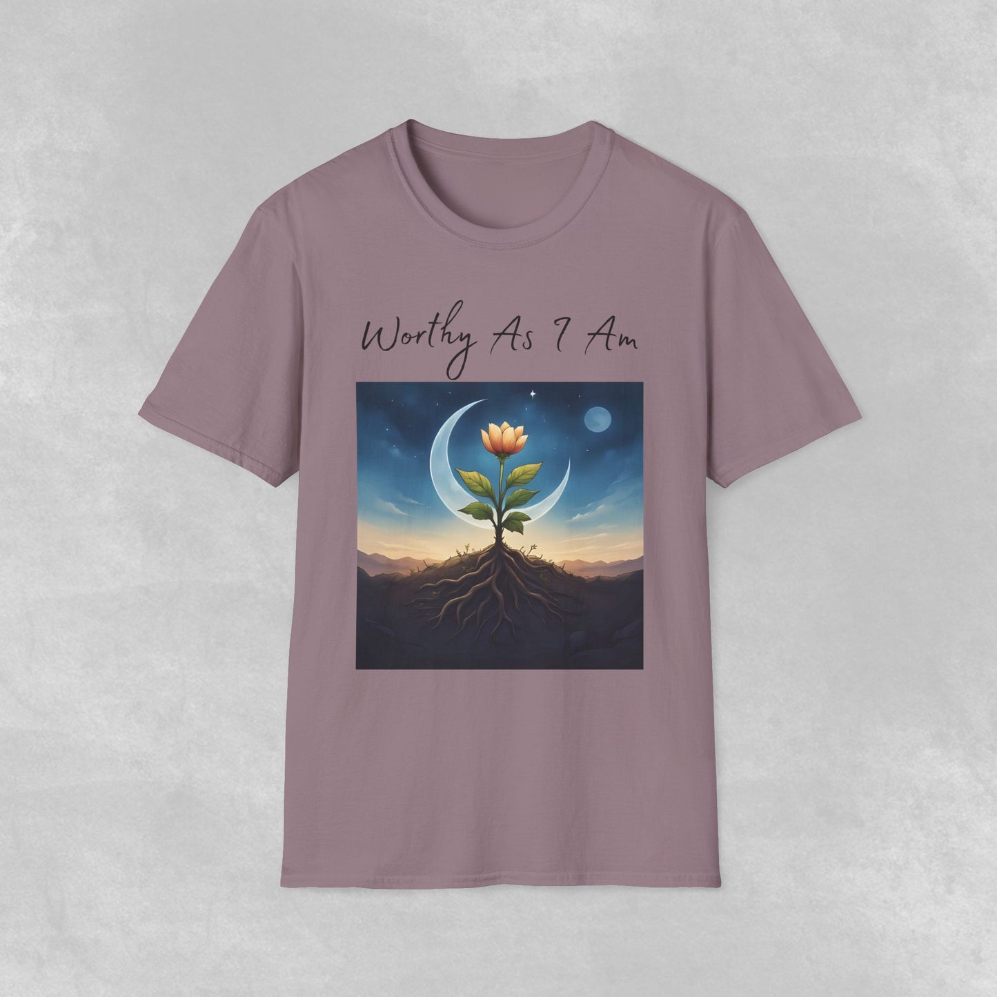 Worthy As I Am Botanical Tee