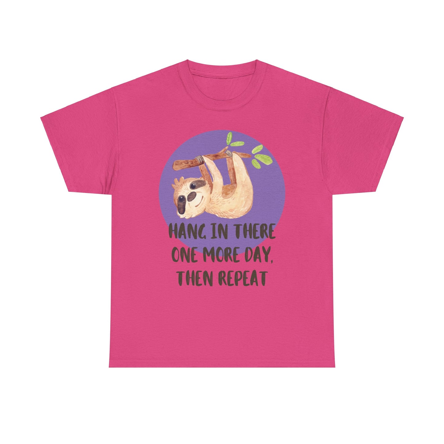 Hang In There — Sloth Spirit Tee for Daily Resilience