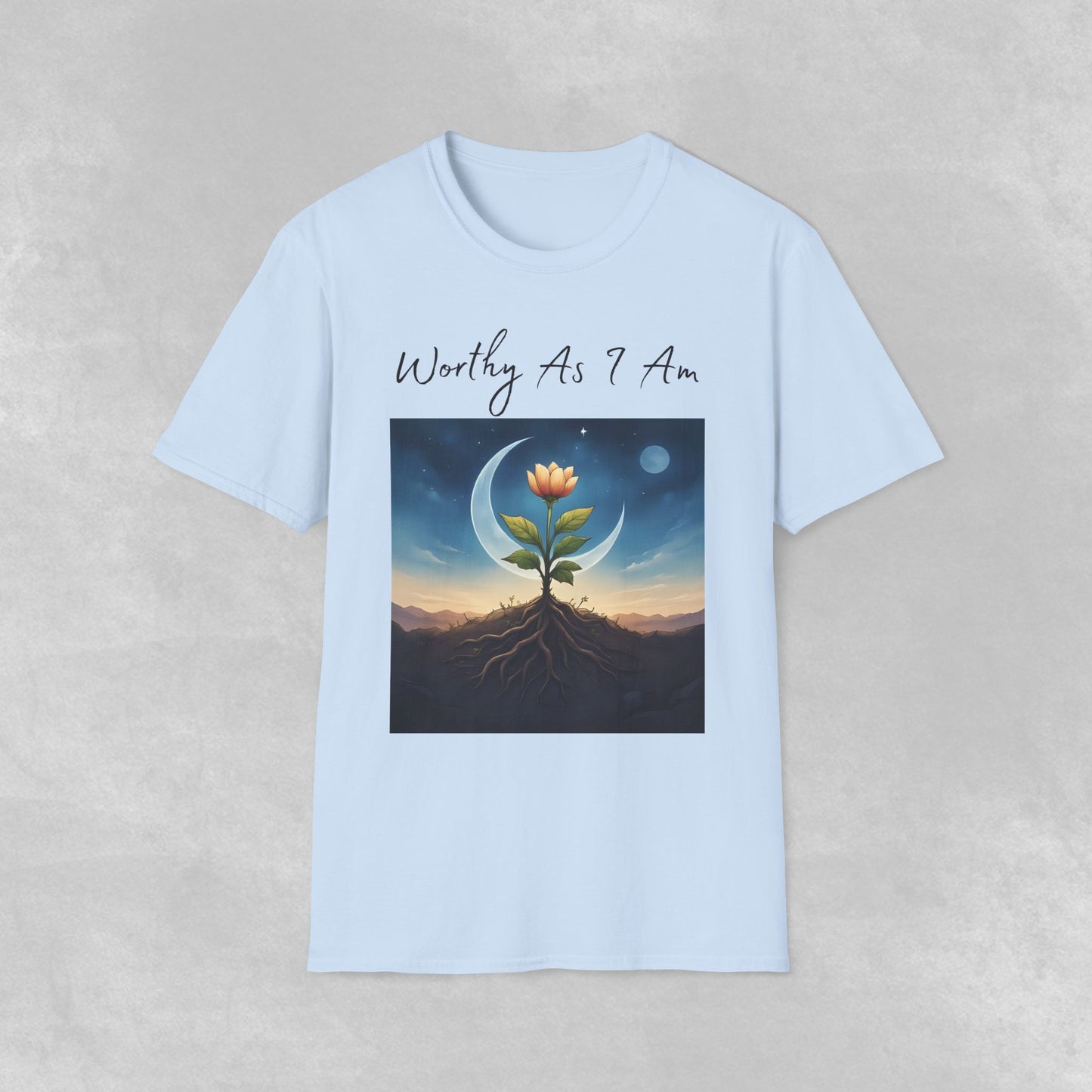 Worthy As I Am Botanical Tee