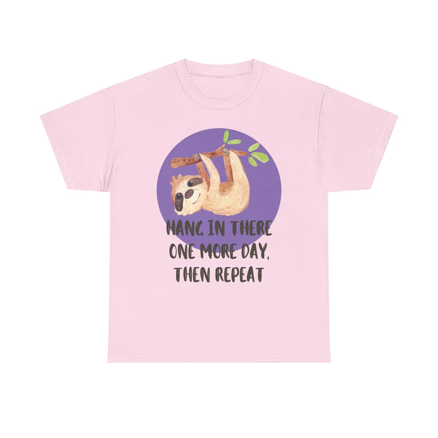 Hang In There — Sloth Spirit Tee for Daily Resilience