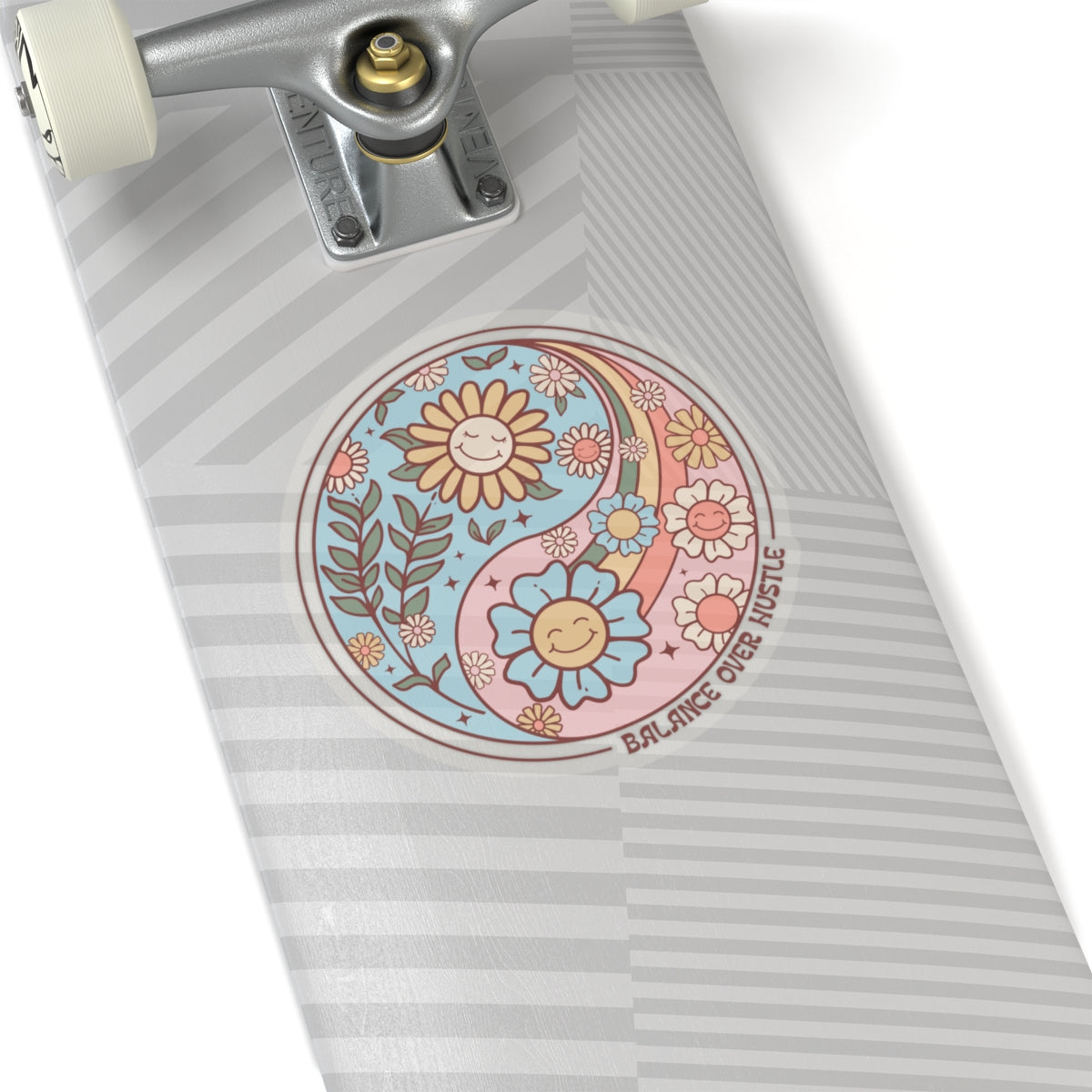 Balance Over Hustle Kiss-Cut Stickers