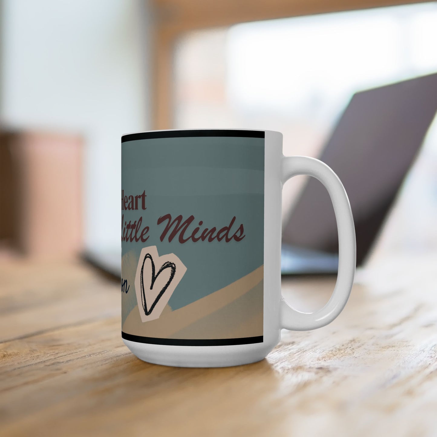 Personalized “It Takes a Big Heart to Shape Little Minds” Mug | Custom Teacher Appreciation Gift | End of Year Thank You