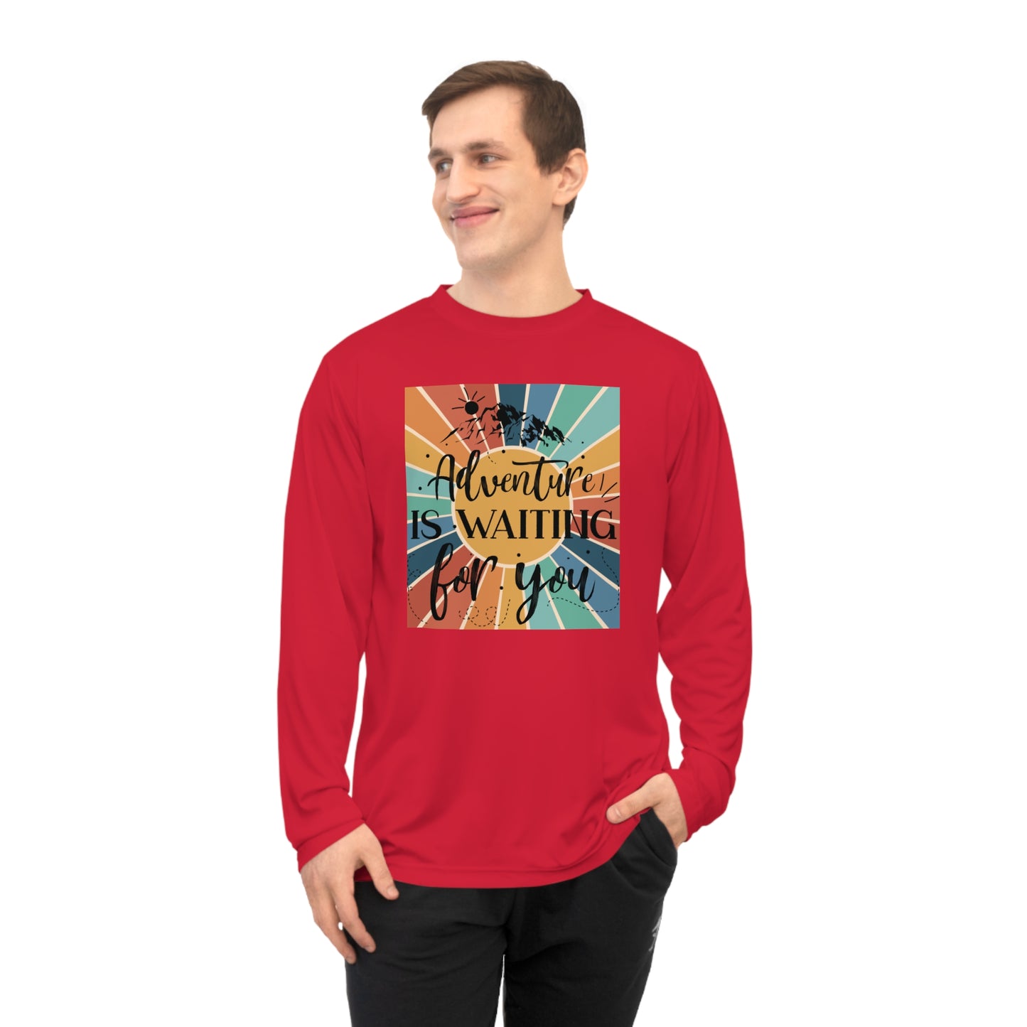 Adventure is Waiting for You – Dri-Fit Long Sleeve Tee