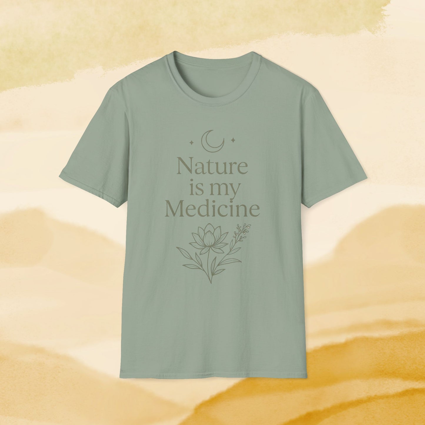 Nature Is My Medicine Tee – Rooted in Earth Healing