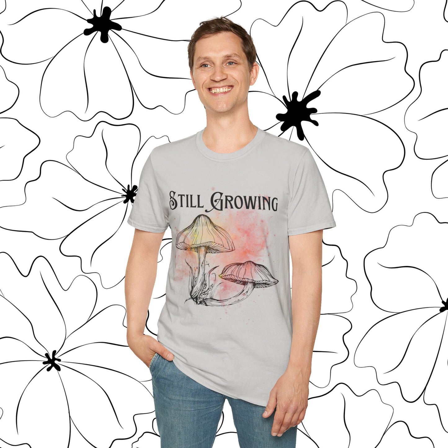 Still Growing Botanical T-Shirt