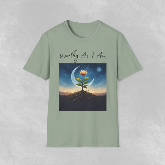 Worthy As I Am Botanical Tee