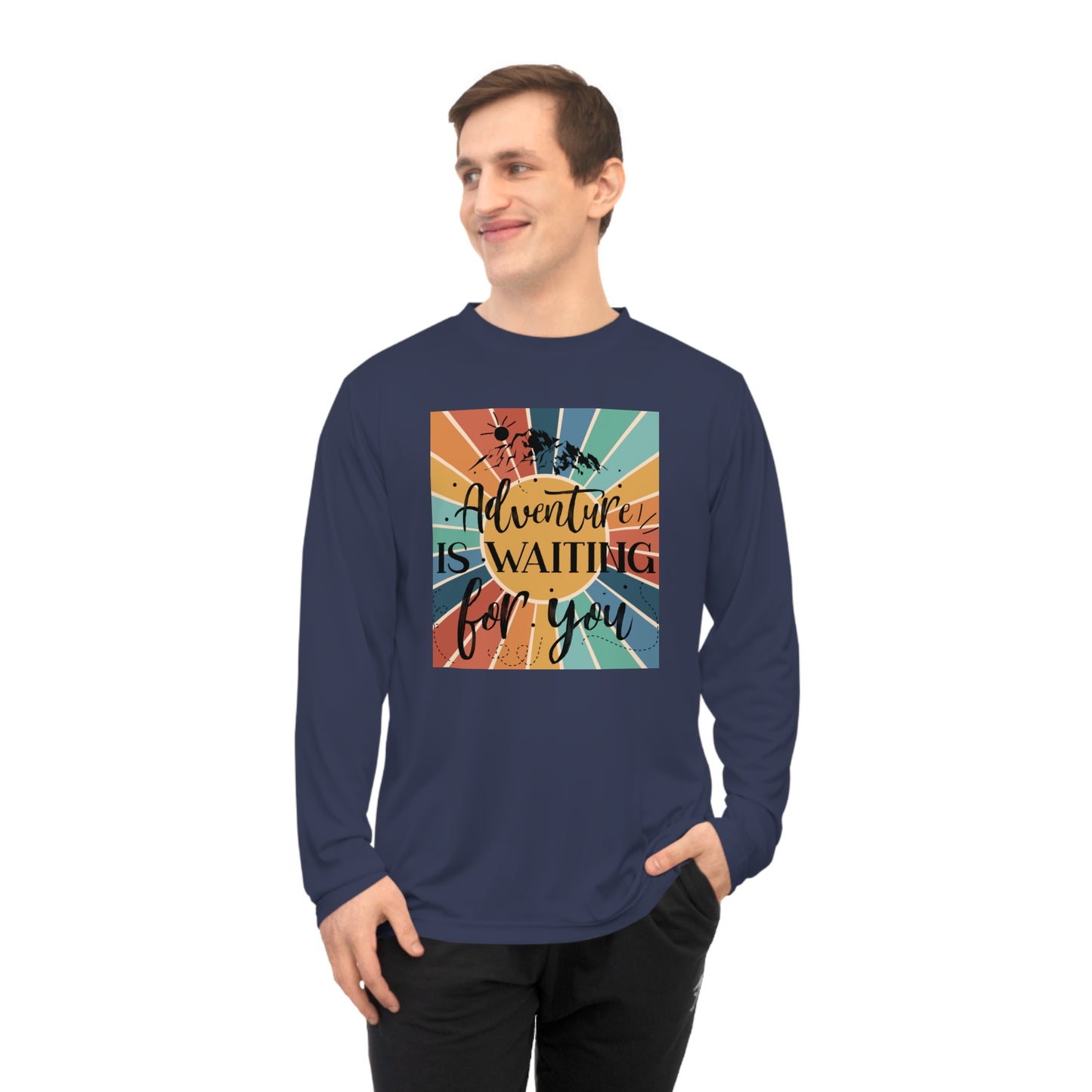 Adventure is Waiting for You – Dri-Fit Long Sleeve Tee