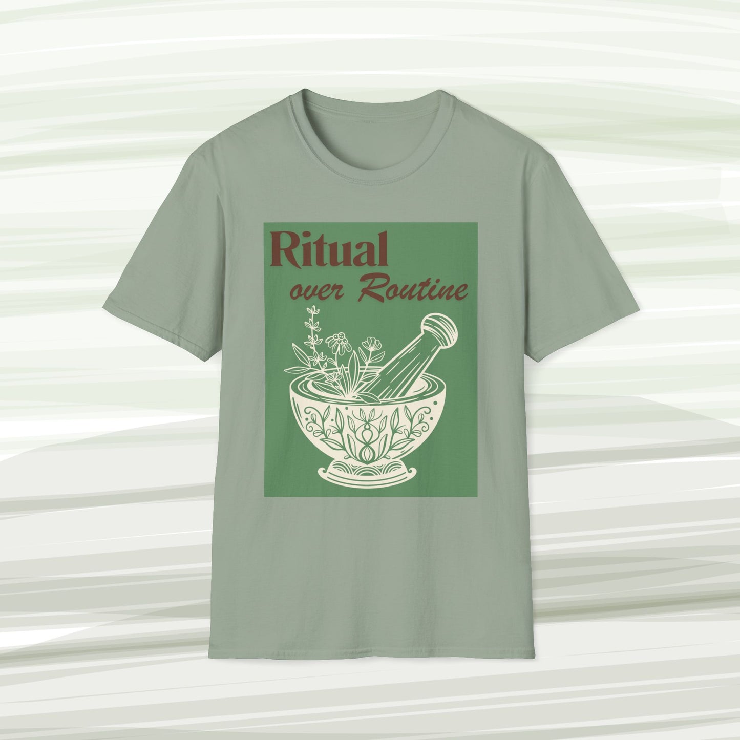 Ritual over Routine – Mindful Living T-Shirt
