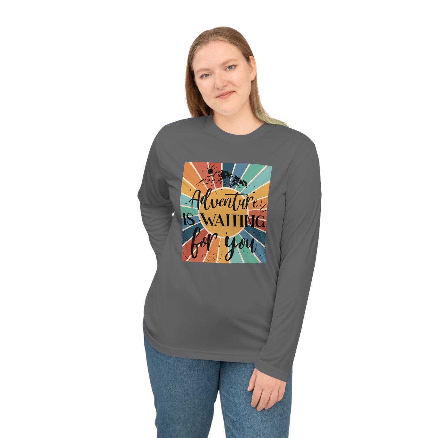 Adventure is Waiting for You – Dri-Fit Long Sleeve Tee