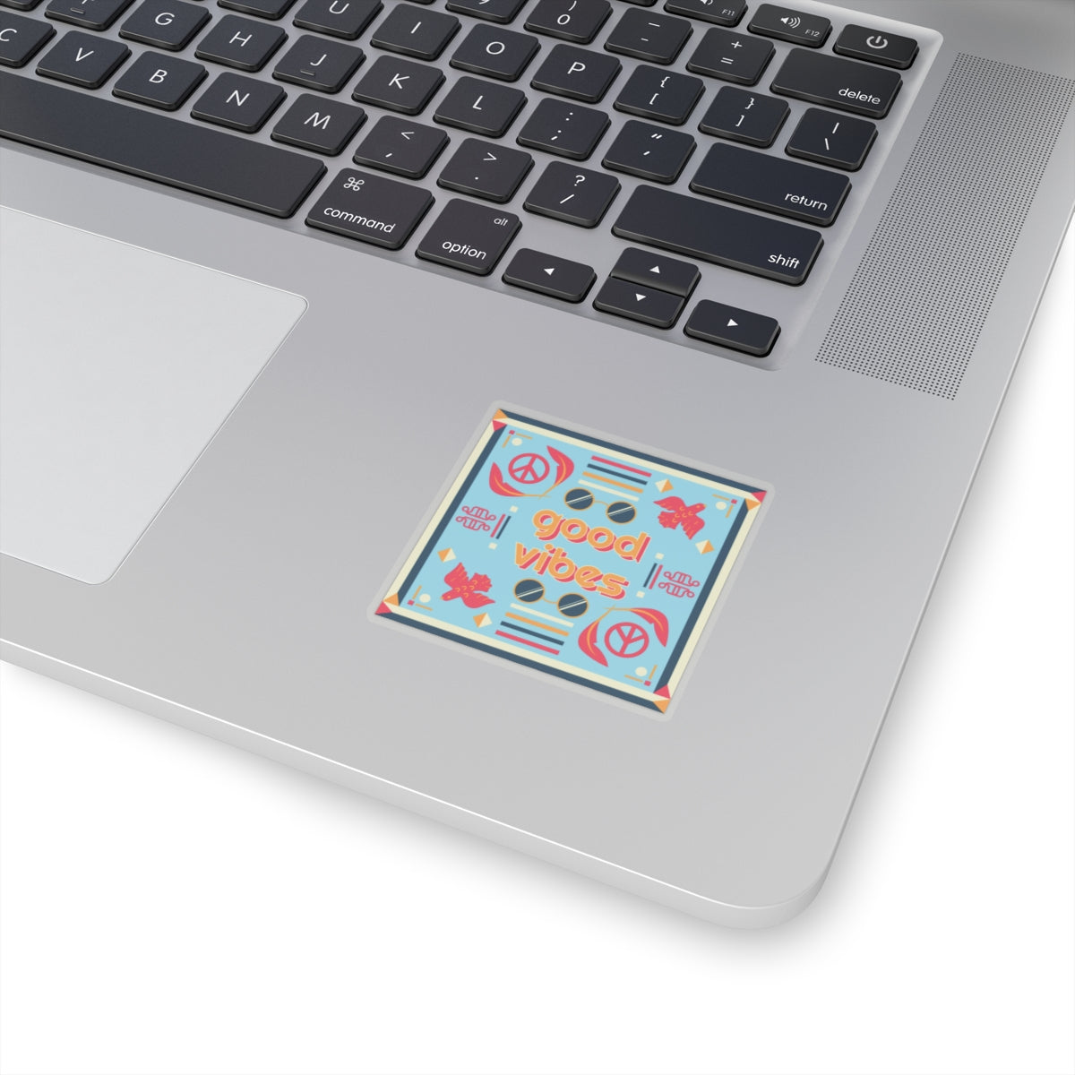 Good Vibes Sticker — Peaceful Positivity in Full Color
