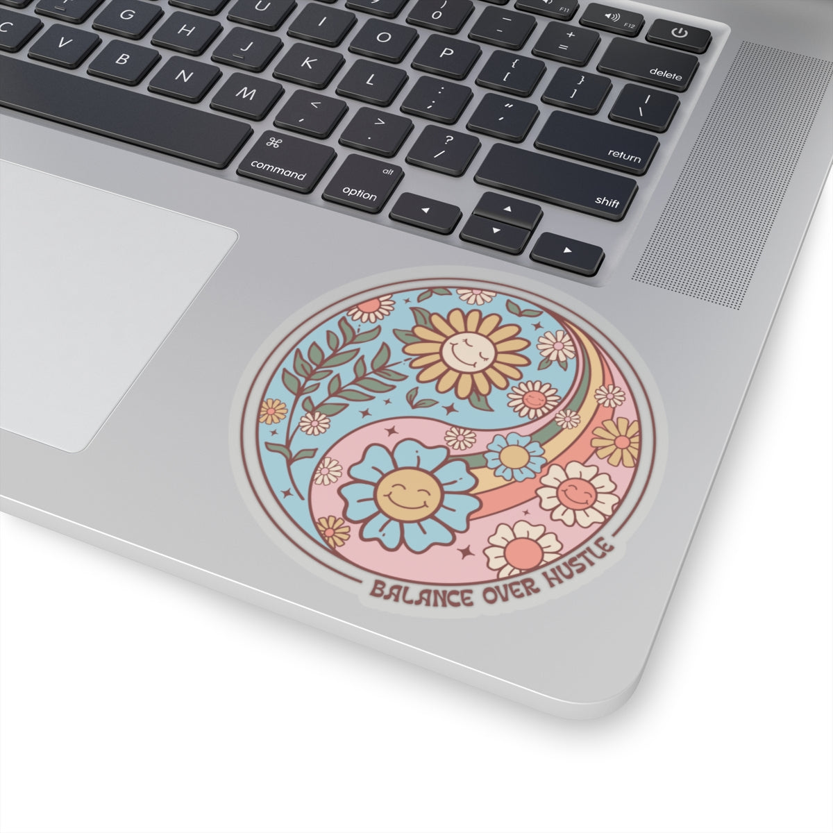 Balance Over Hustle Kiss-Cut Stickers