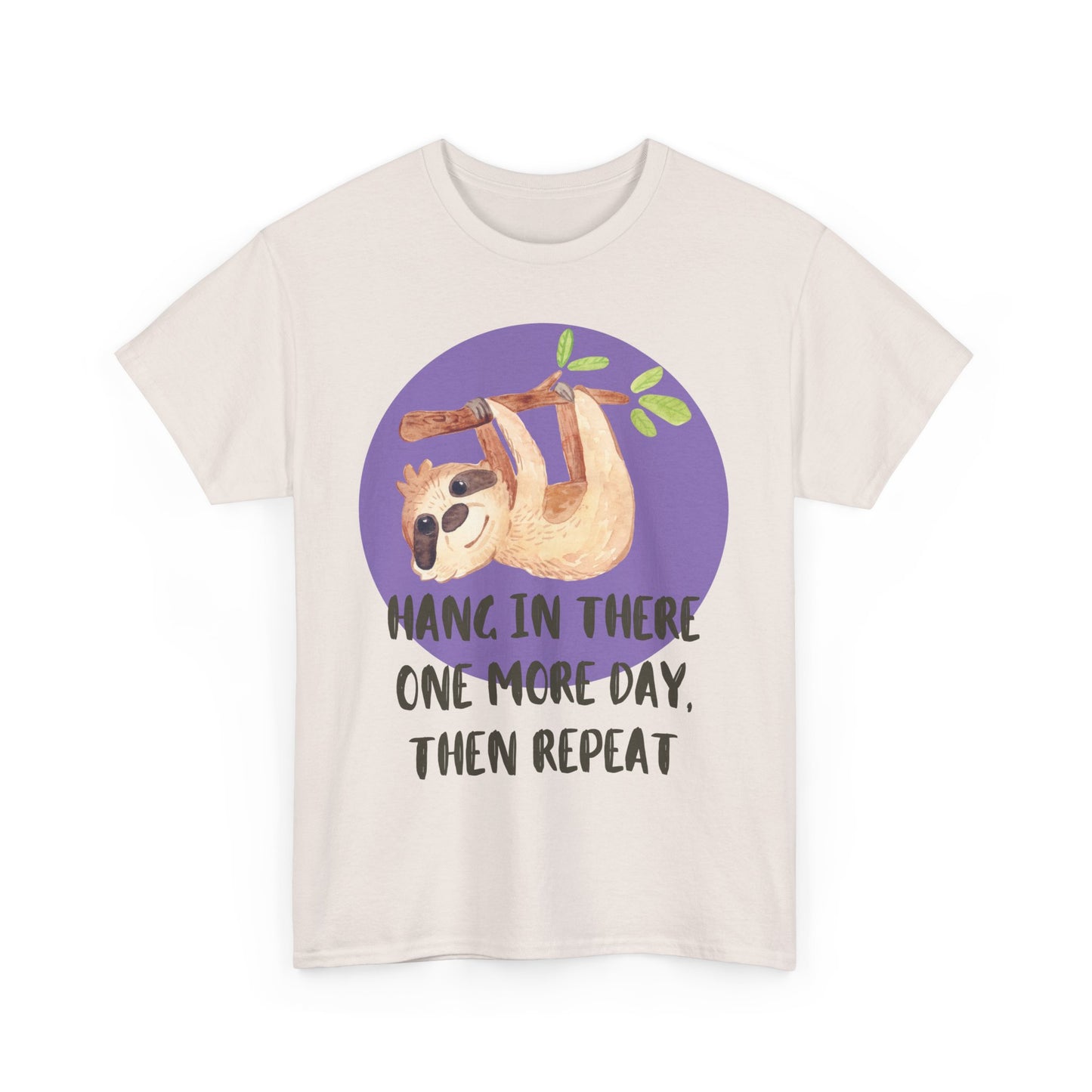 Hang In There — Sloth Spirit Tee for Daily Resilience