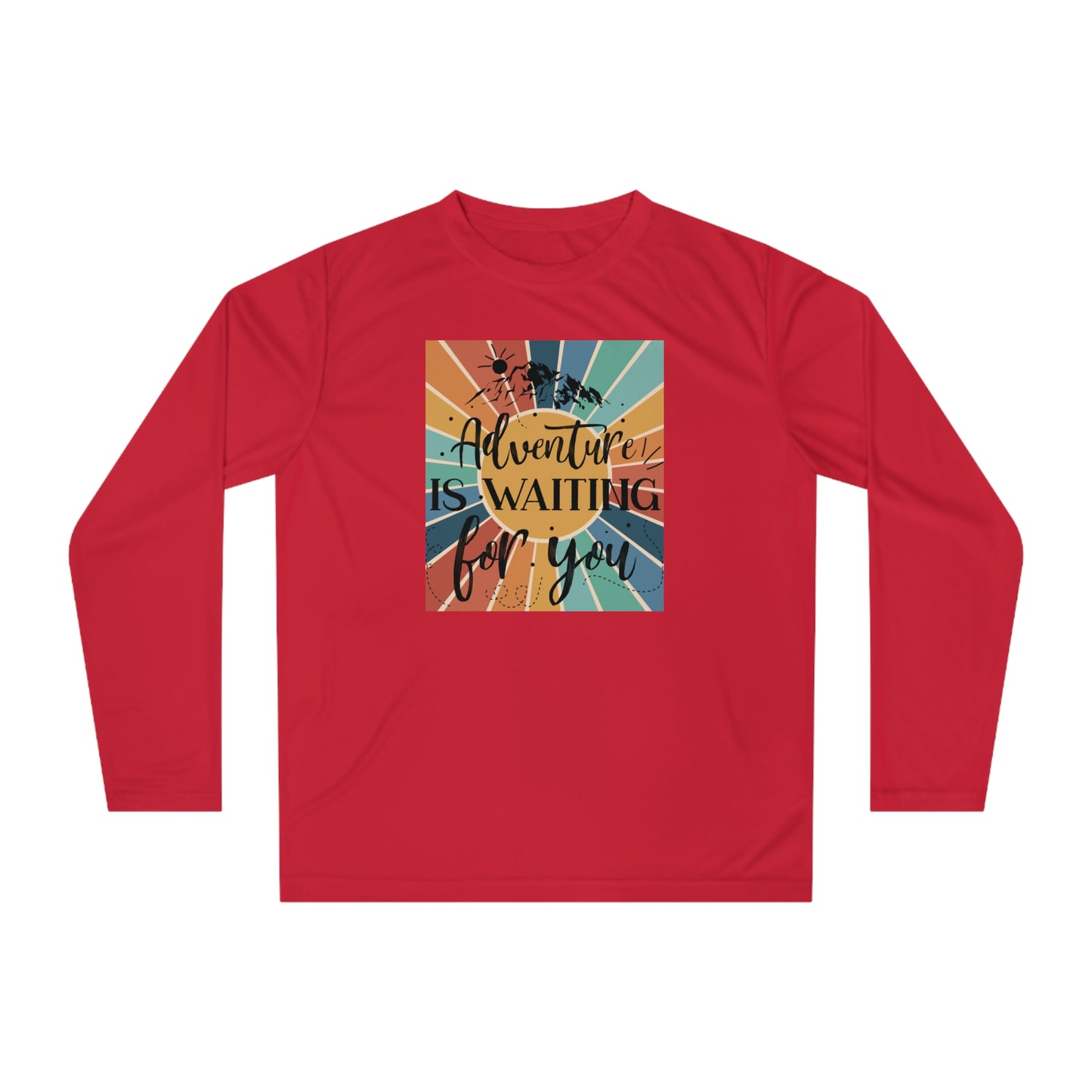 Adventure is Waiting for You – Dri-Fit Long Sleeve Tee