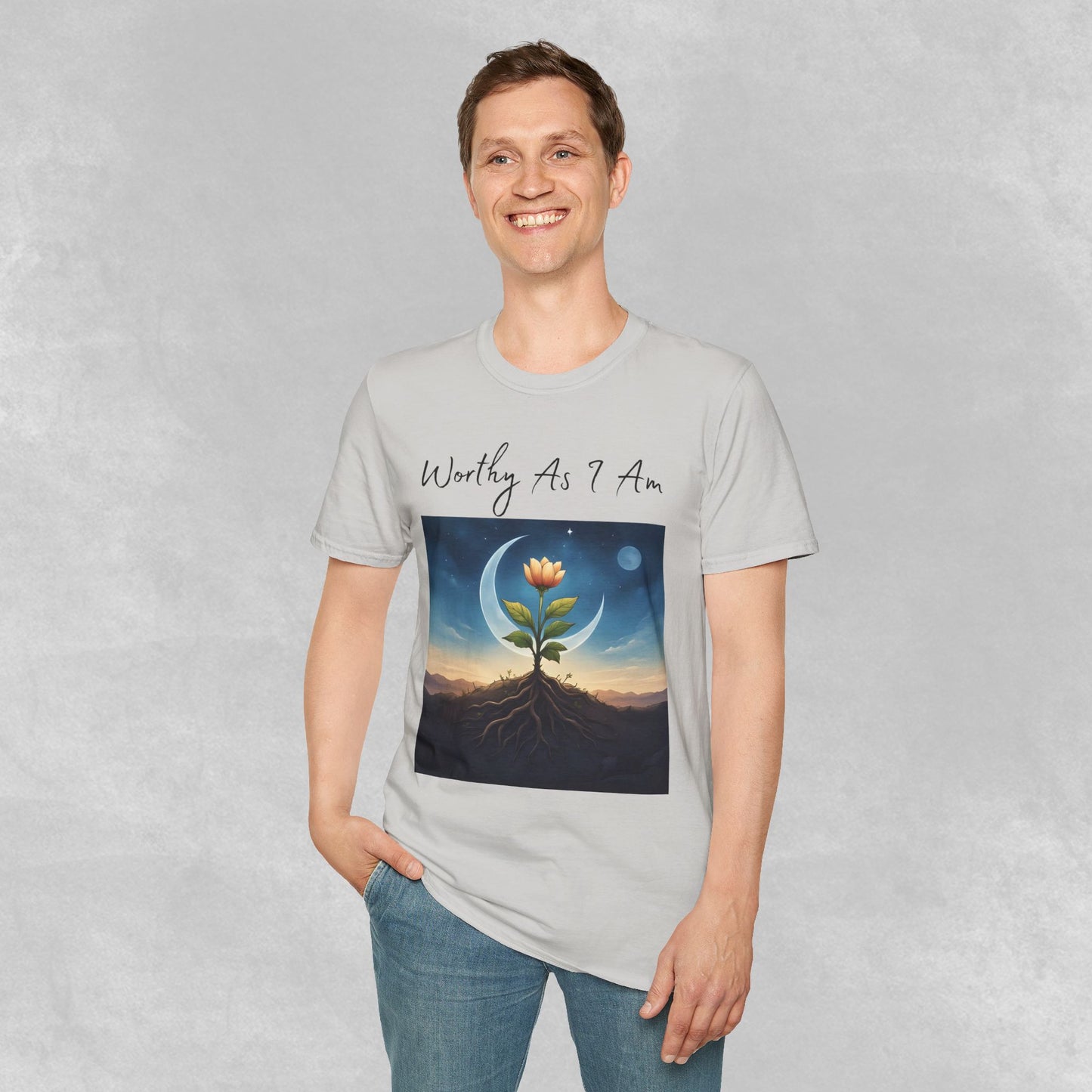 Worthy As I Am Botanical Tee
