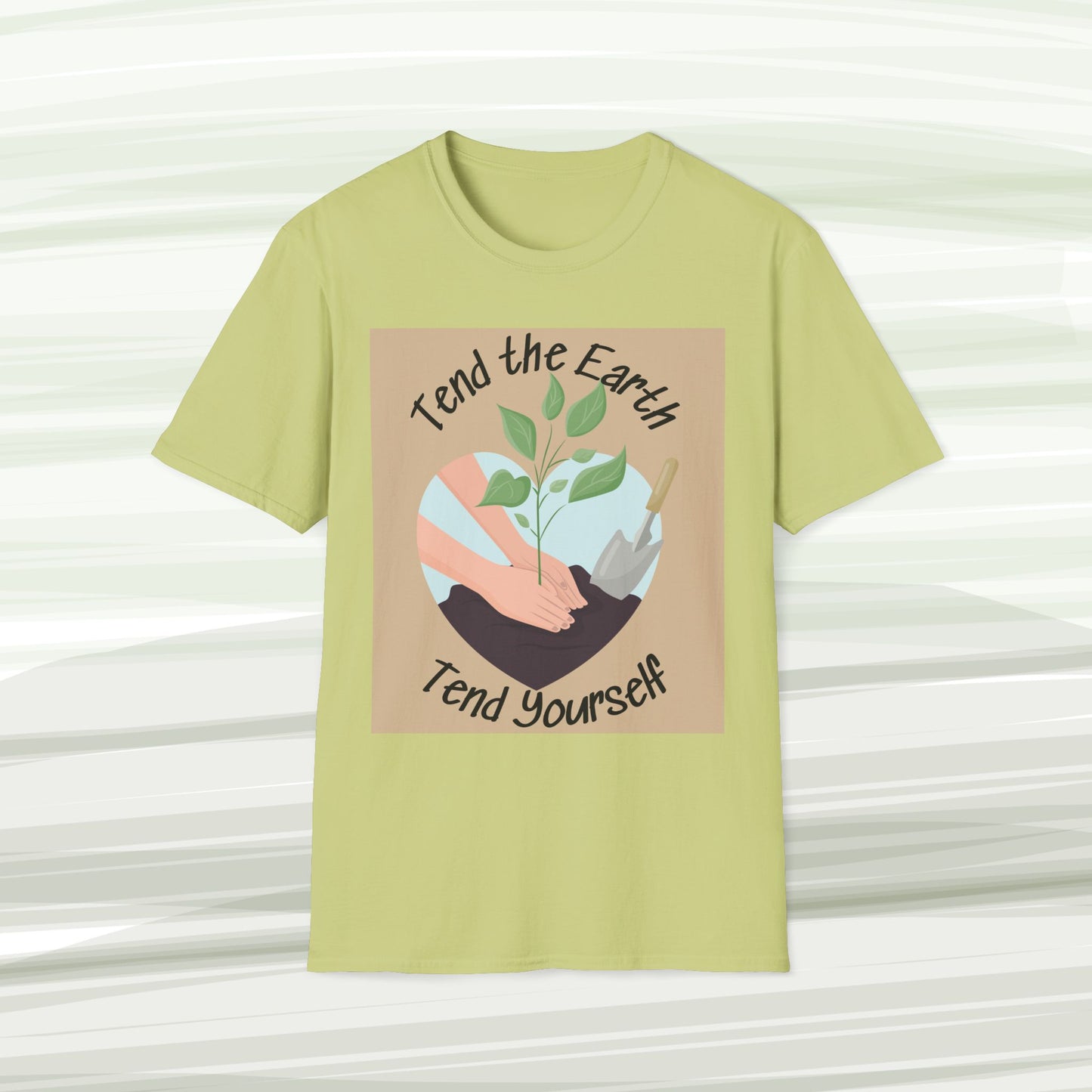 Tend the Earth, Tend Yourself Tee – Earthkeeper’s Affirmation Shirt