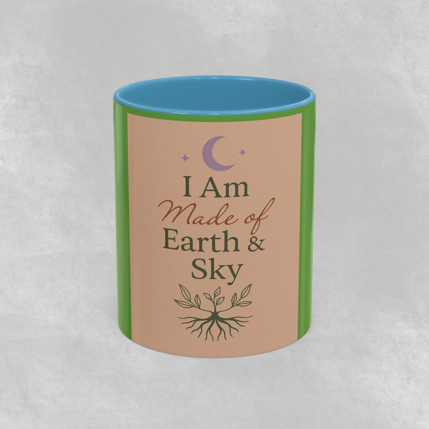 I Am Made of Earth & Sky – Ceramic Ritual Mug
